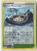 Stormy Mountains 161/203 Reverse Holo Evolving Skies Moderately Played