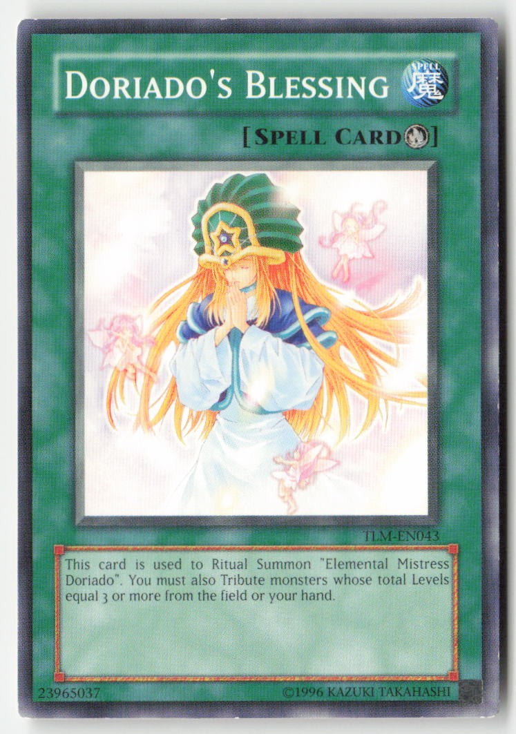 Doriado's Blessing TLM-EN043 Unlimited Common Moderately Played, Front