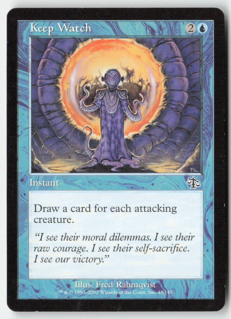 Keep Watch JUD 43 Common Moderately Played