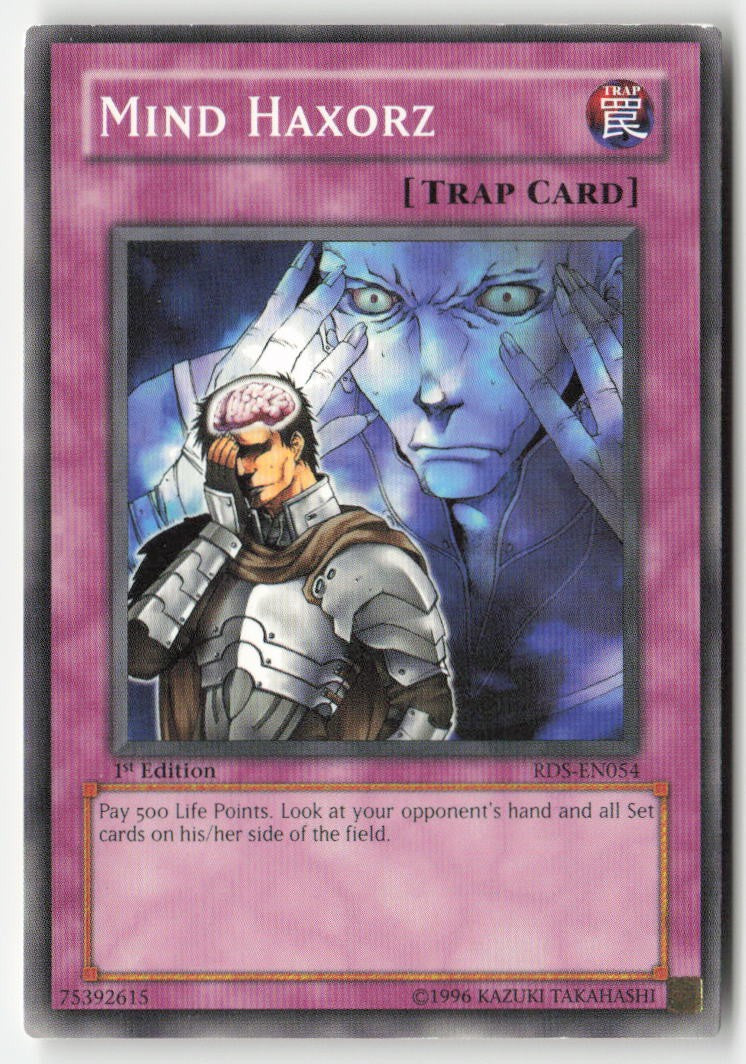 Mind Haxorz RDS-EN054 1st Edition Common Moderately Played