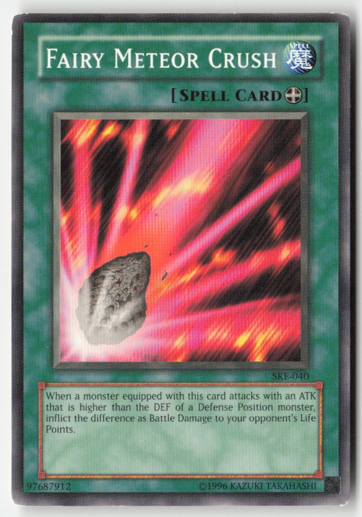 Fairy Meteor Crush SKE-040 Unlimited Common Moderately Played
