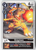 Greymon BT2-057 Normal Common Lightly Played