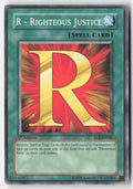 R - Righteous Justice EOJ-EN040 1st Edition Common Moderately Played