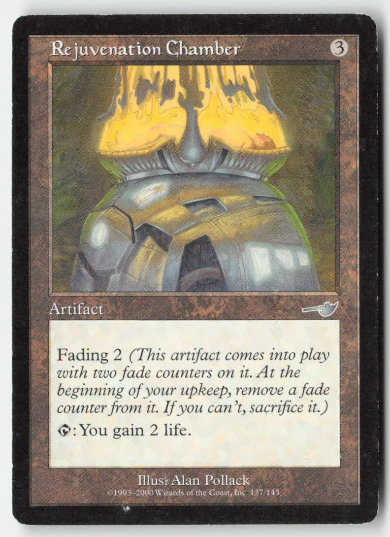 Rejuvenation Chamber NEM 137 Uncommon Moderately Played
