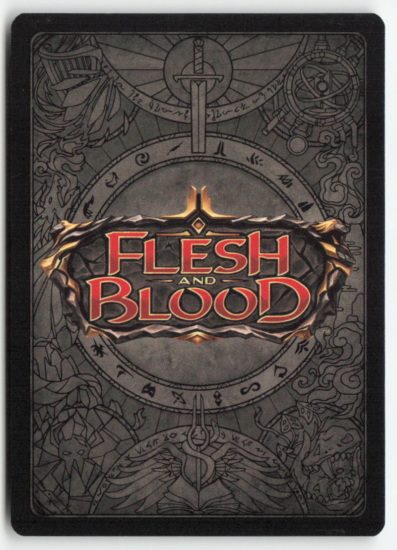 Stacked in Your Favor (Red) #HVY068 - Heavy Hitters - Flesh and Blood - Rare - Near Mint, Back