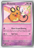 Dedenne 036/91 Regular Paldean Fates Moderately Played