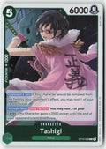 Tashigi OP14-029 Foil Rare Lightly Played