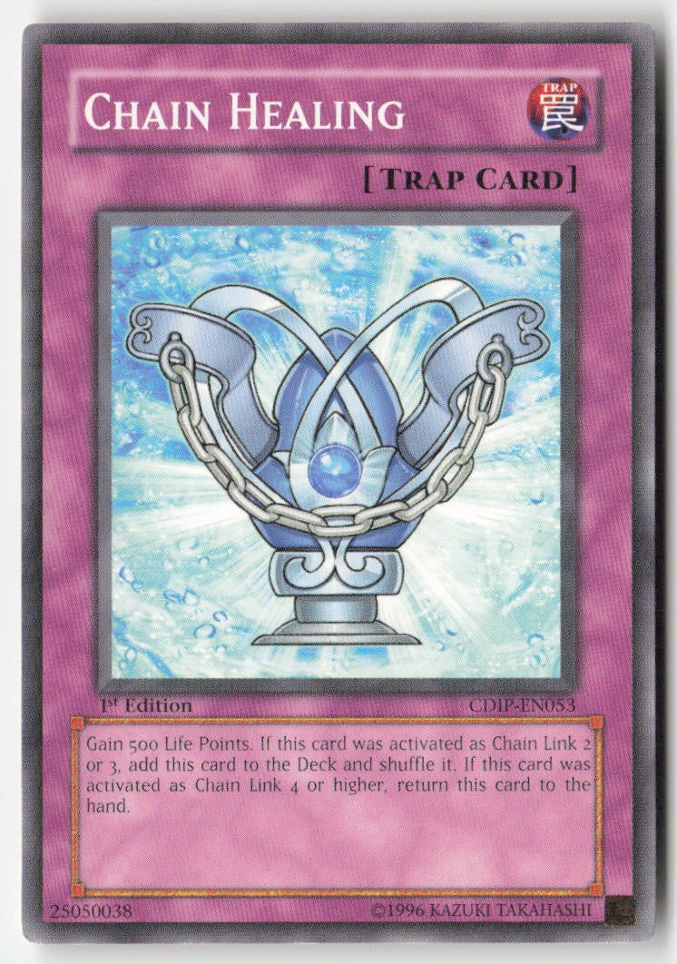 Chain Healing CDIP-EN053 1st Edition Common Moderately Played