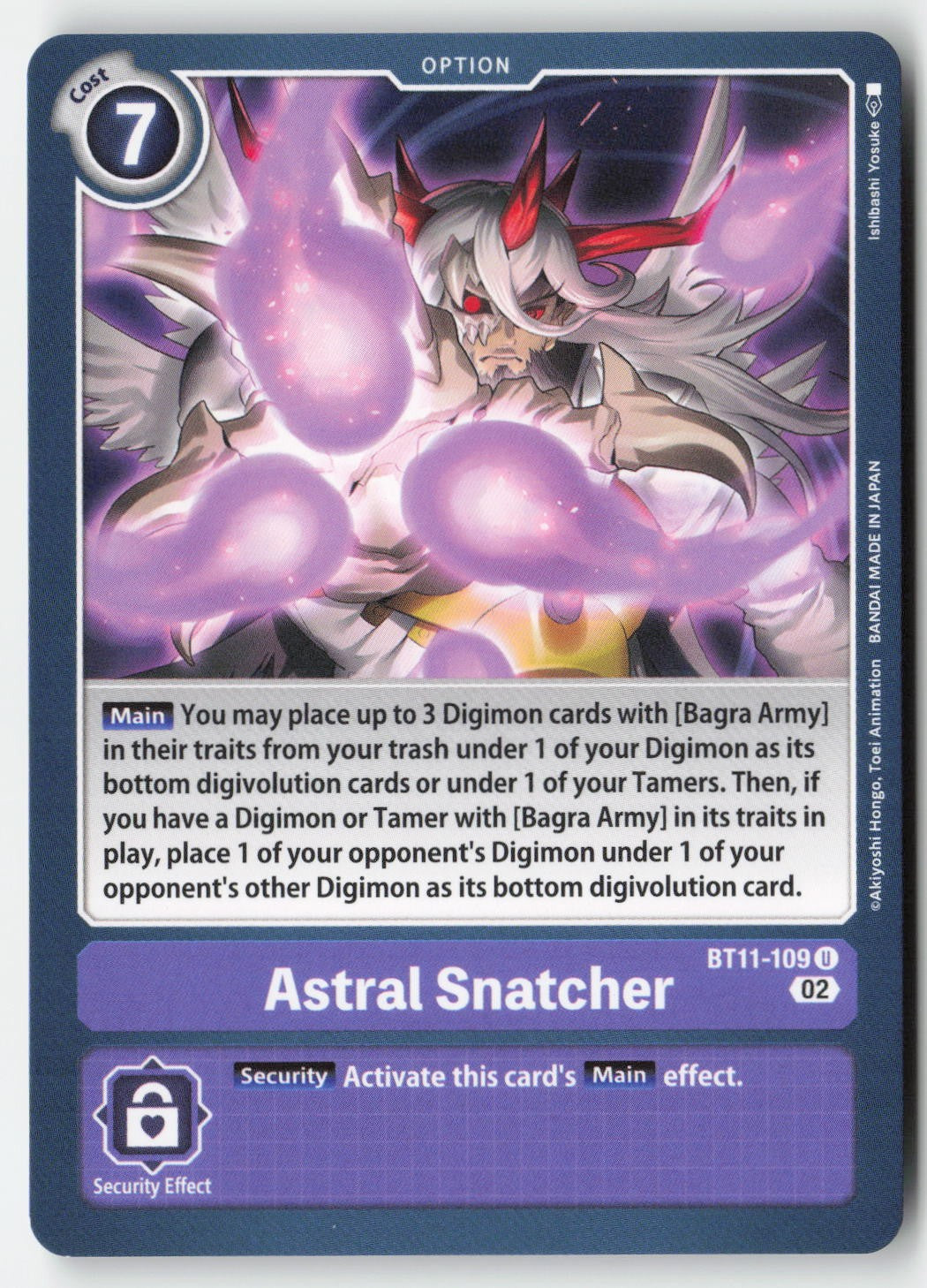 Astral Snatcher BT11-109 Normal Uncommon Lightly Played