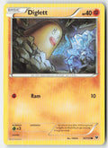 Diglett 36/124 Regular Fates Collide Moderately Played