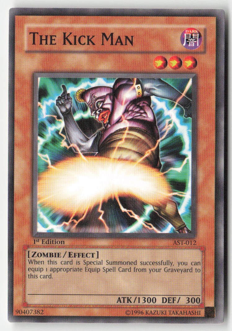 The Kick Man AST-012 1st Edition Common Moderately Played