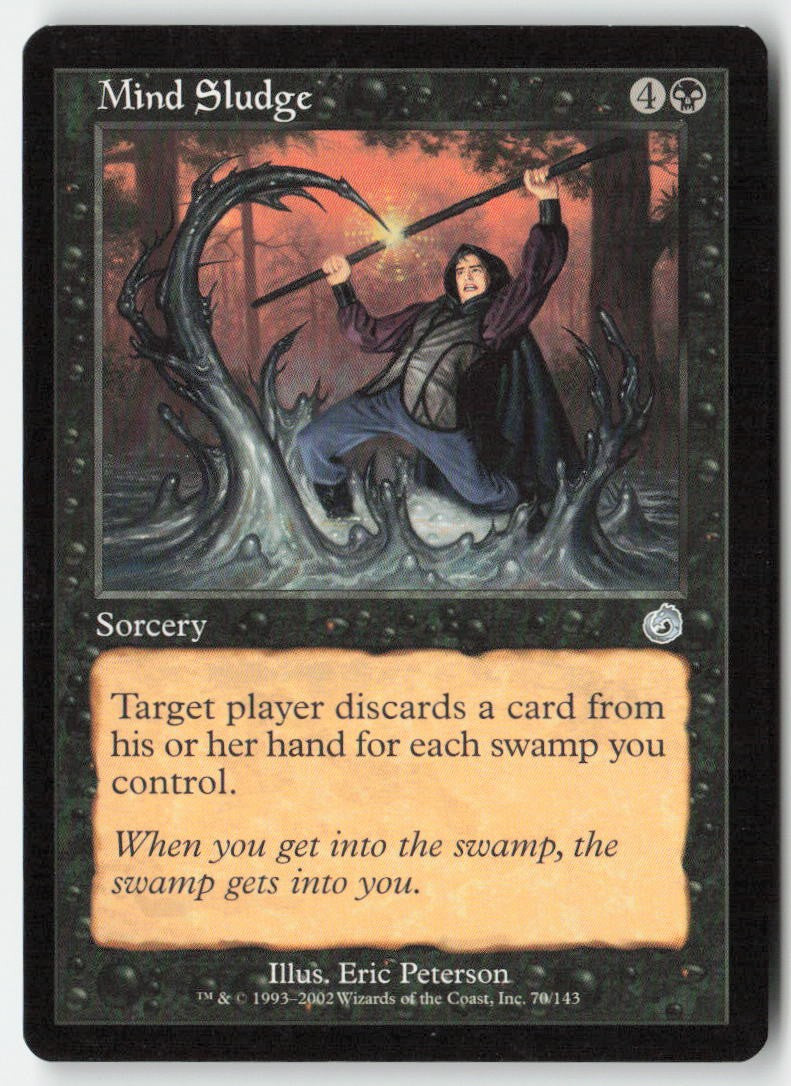 Mind Sludge TOR 70 Uncommon Moderately Played