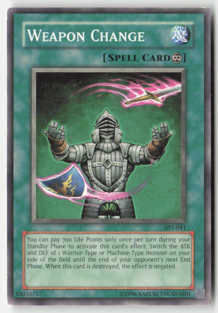 Weapon Change AST-041 Unlimited Common Moderately Played