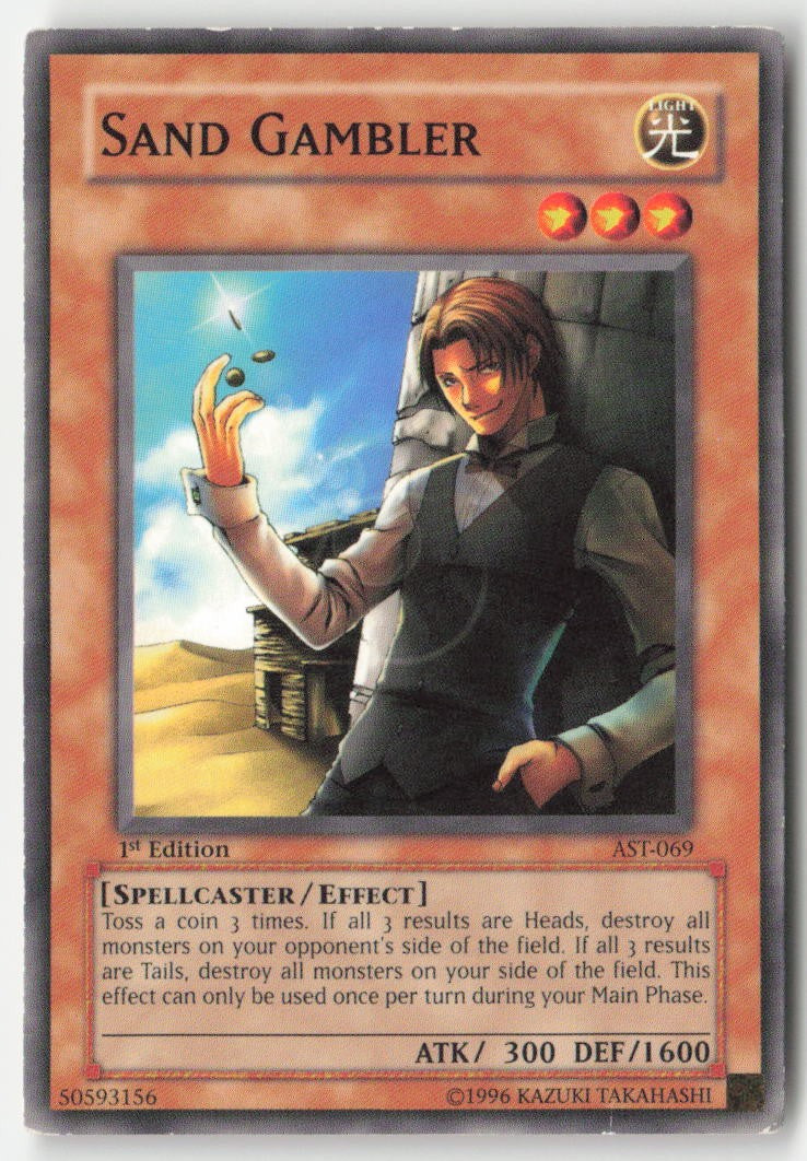 Sand Gambler AST-069 1st Edition Common Moderately Played