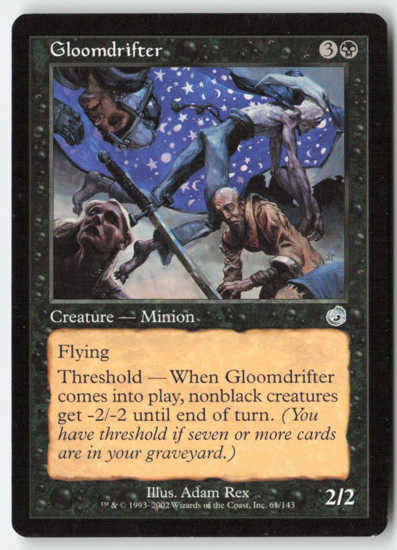 Gloomdrifter TOR 61 Uncommon Moderately Played