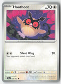 Hoothoot 126/162 Regular Temporal Forces Moderately Played