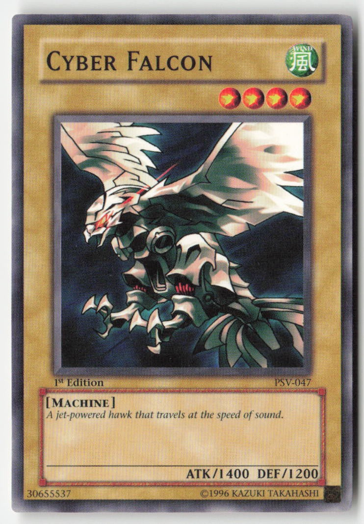 Cyber Falcon PSV-047 1st Edition Common Moderately Played