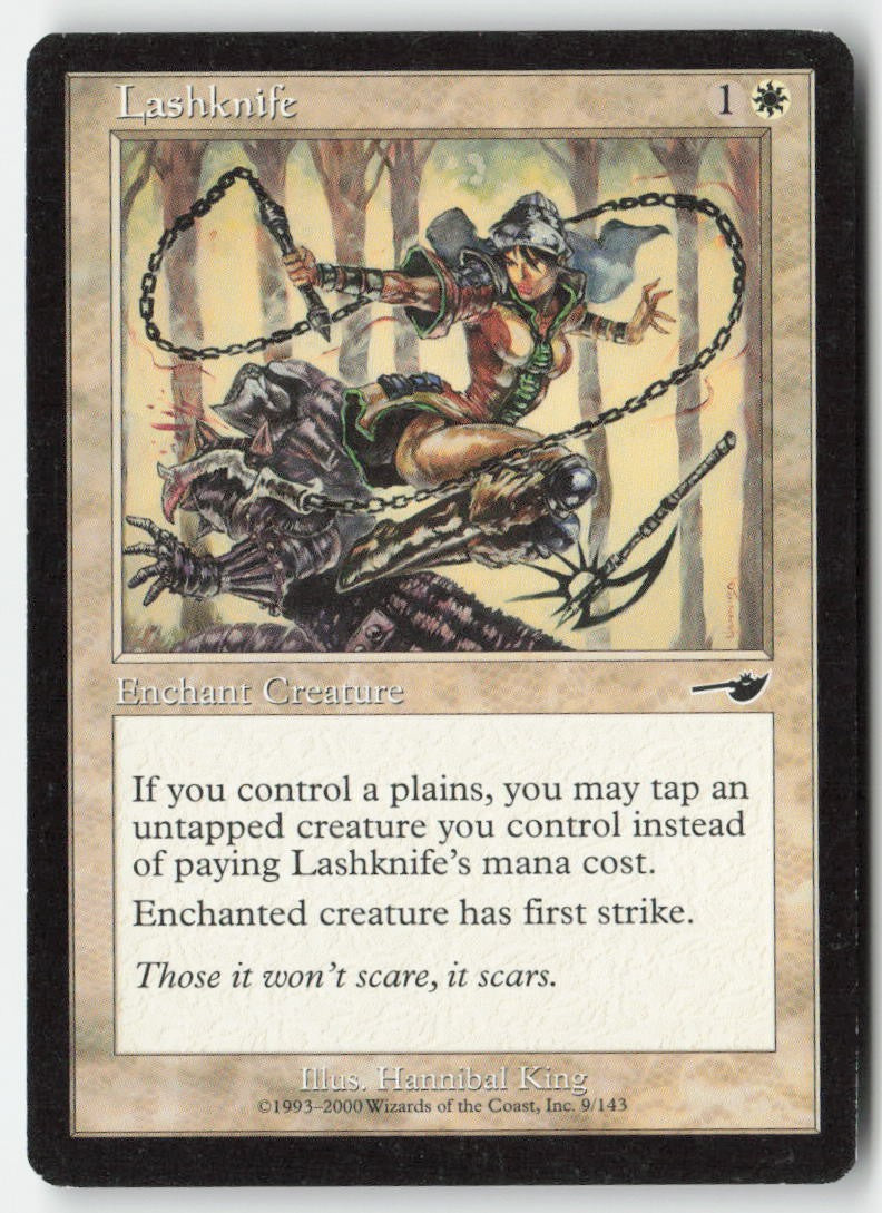 Lashknife NEM 9 Common Moderately Played