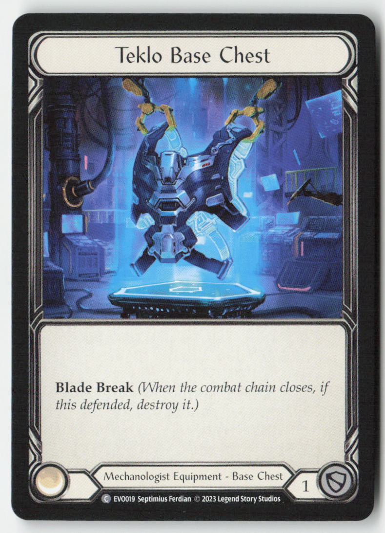 Teklo Base Chest #EVO019 - Bright Lights - Flesh and Blood - Common - Near Mint