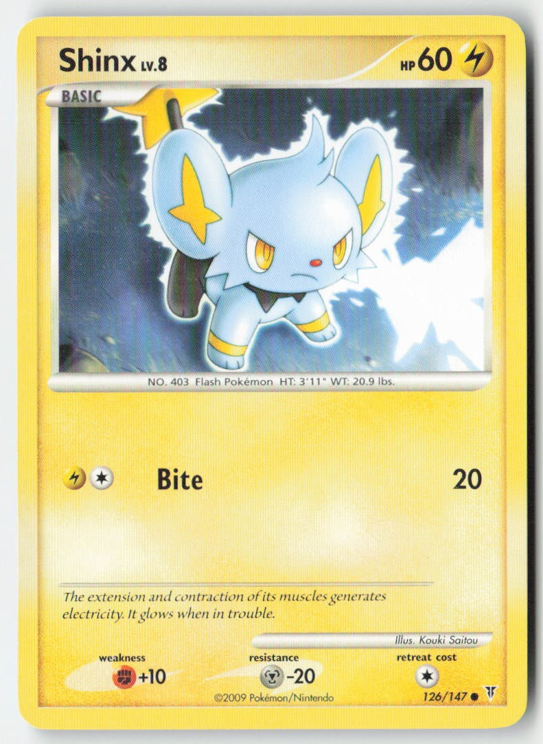 Shinx 126/147 Regular Supreme Victors Moderately Played, Front