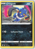 Croagunk 109/195 Regular Silver Tempest Moderately Played