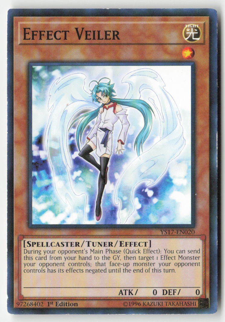 Effect Veiler YS17-EN020 1st Edition Common Moderately Played