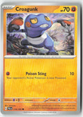 Croagunk 114/193 Regular Paldea Evolved Moderately Played
