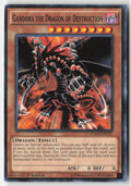 Gandora the Dragon of Destruction YGLD-ENC03 1st Edition Common Moderately Played