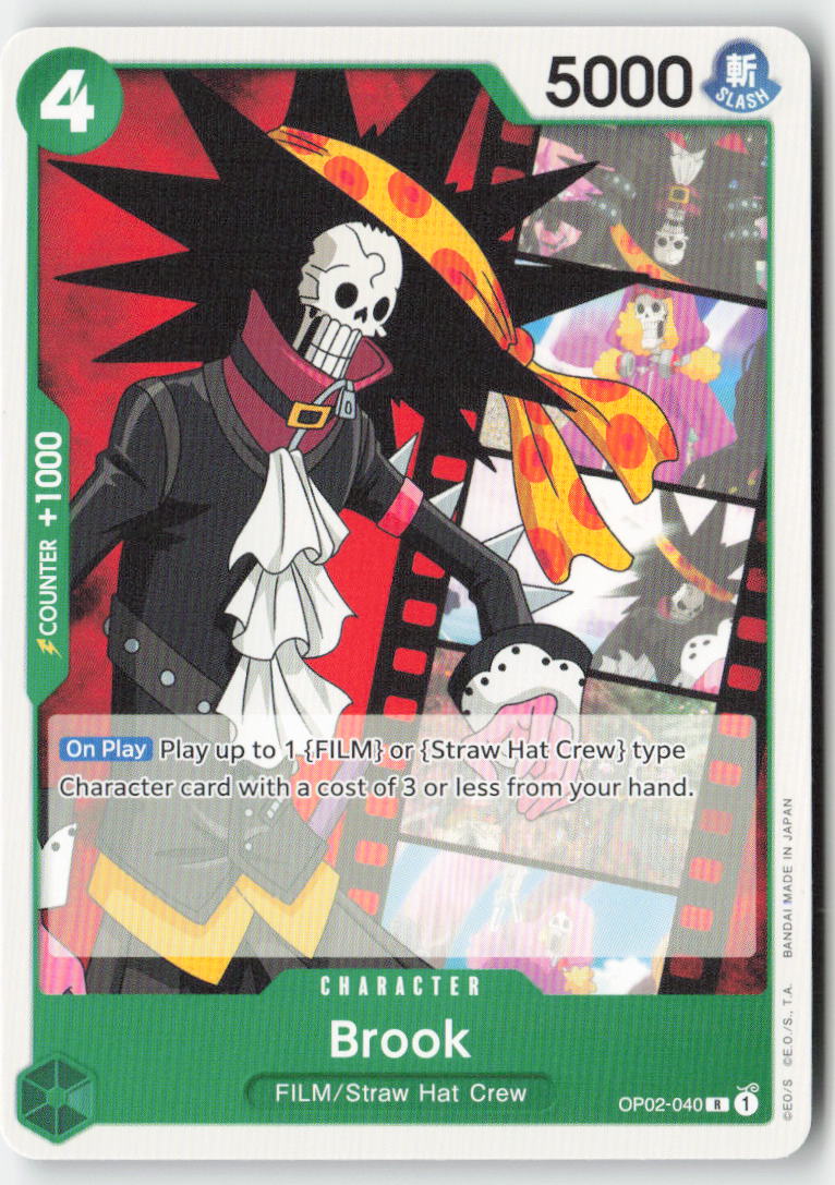 Brook OP02-040 Normal Rare Lightly Played