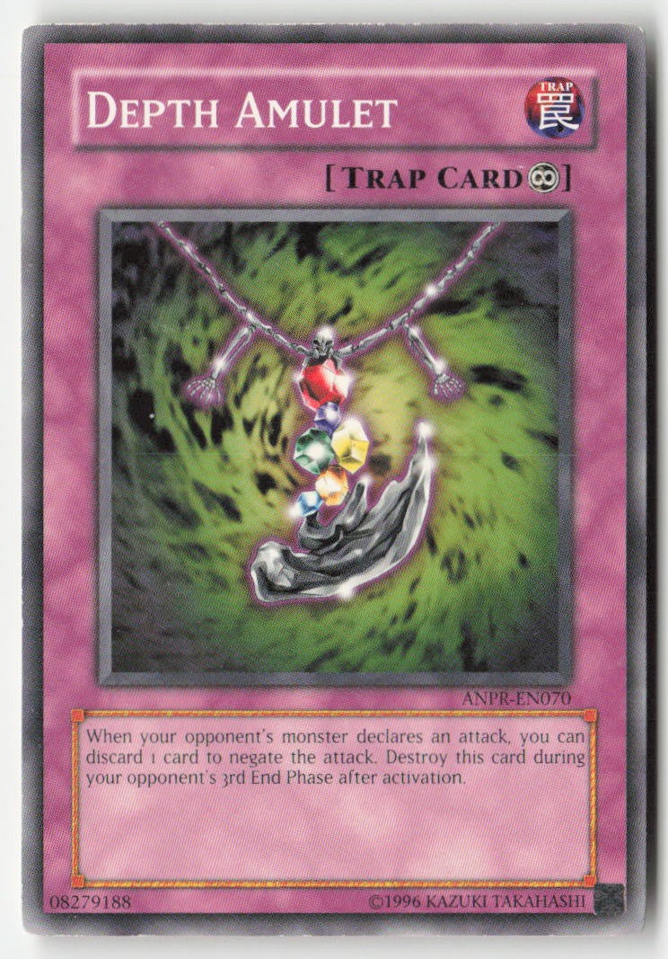 Depth Amulet ANPR-EN070 Unlimited Common Moderately Played