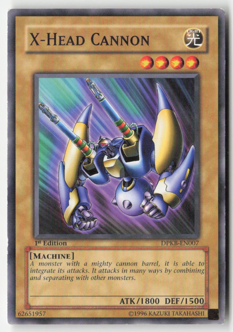 X-Head Cannon DPKB-EN007 1st Edition Common Moderately Played