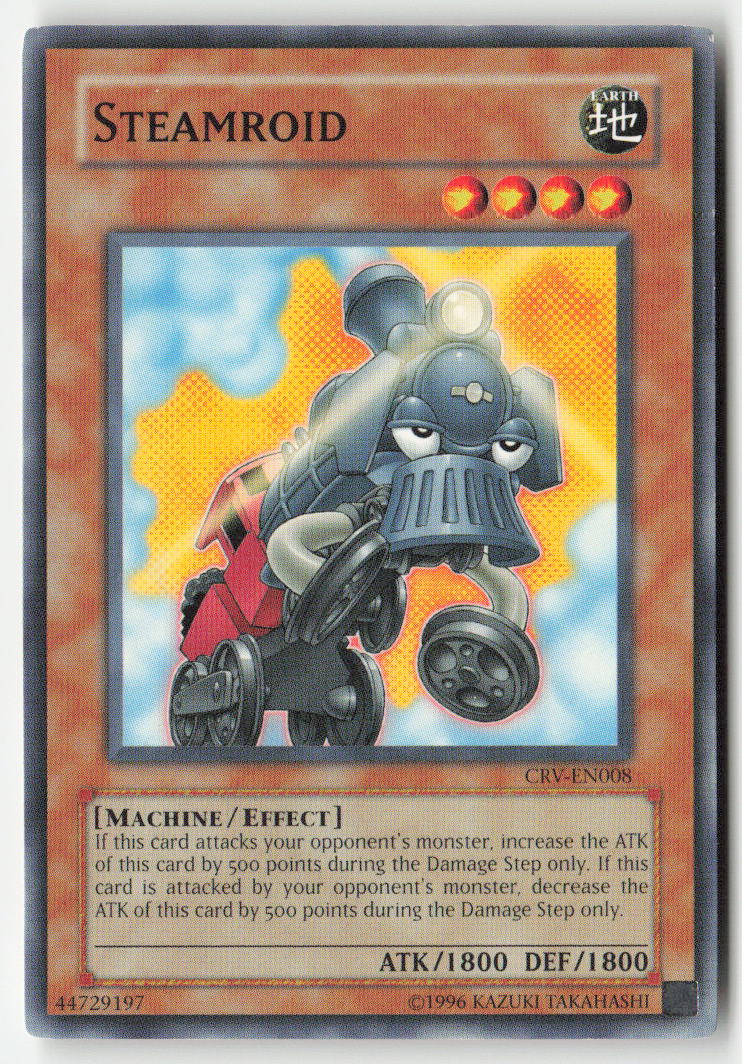 Steamroid CRV-EN008 Unlimited Common Moderately Played, Front