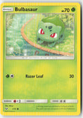 Bulbasaur 1/73 Regular Shining Legends Moderately Played