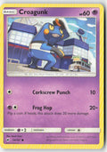 Croagunk 54/147 Regular Burning Shadows Moderately Played