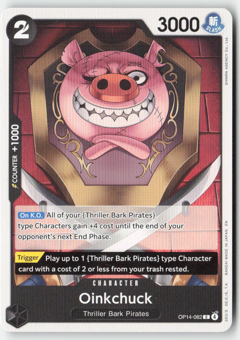 Oinkchuck OP14-082 Normal Common Lightly Played