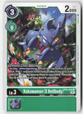 Kokuwamon (X Antibody) BT9-046 Normal Uncommon Lightly Played