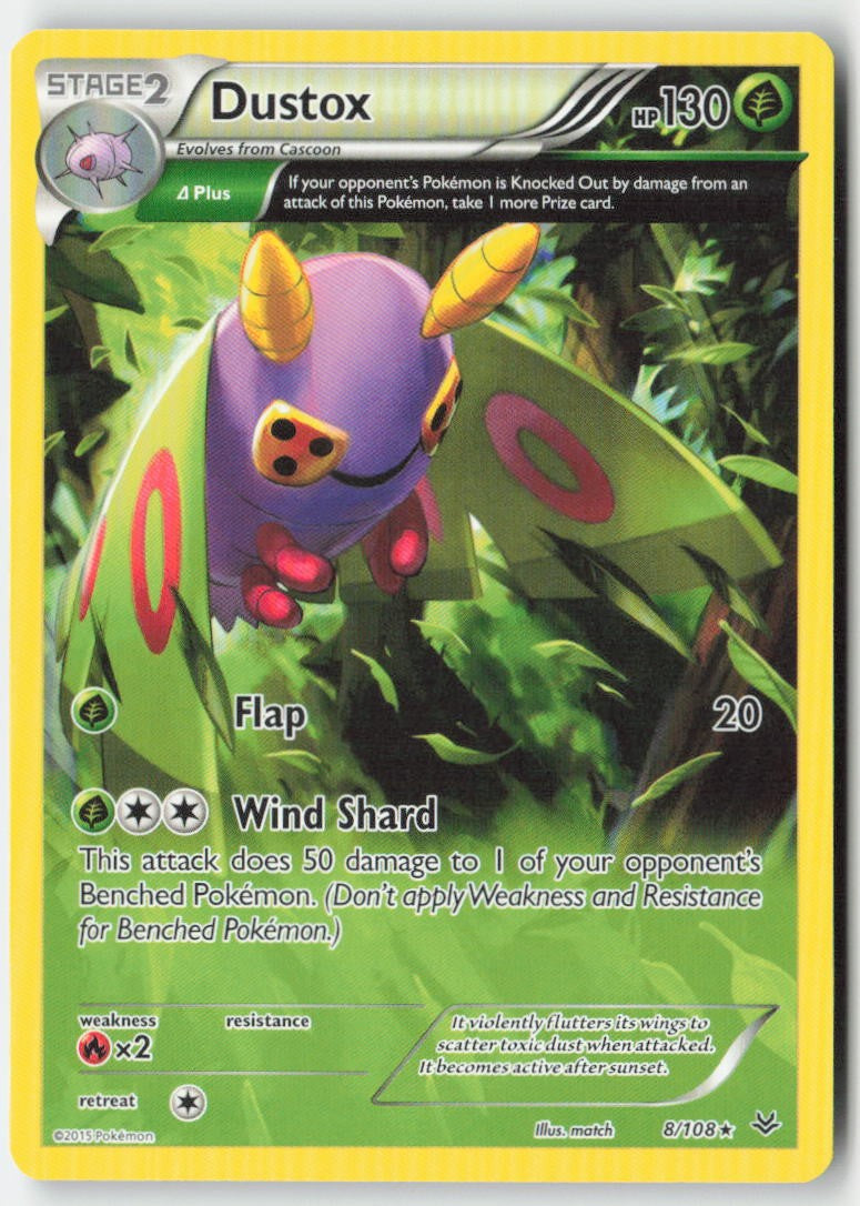 Dustox 8/108 Regular Roaring Skies Moderately Played