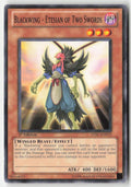 Blackwing - Etesian of Two Swords STBL-EN015 1st Edition Common Moderately Played