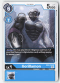 Gorillamon EX2-016 Normal Common Lightly Played