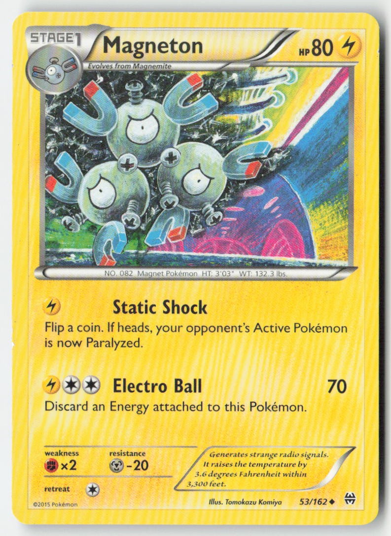Magneton 53/162 Regular BREAKthrough Moderately Played