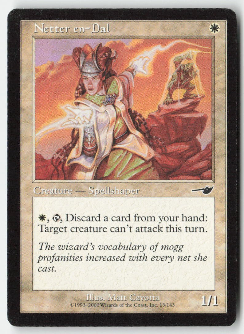 Netter en-Dal NEM 13 Common Moderately Played
