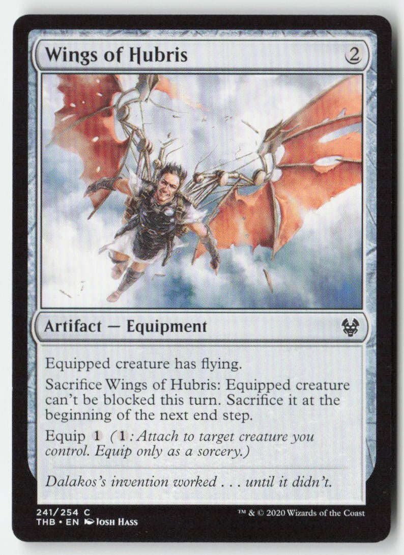 Wings of Hubris THB 241 Common Moderately Played