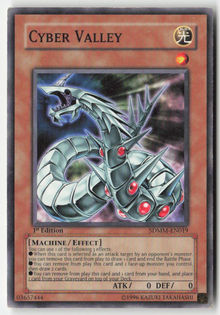 Cyber Valley SDMM-EN019 1st Edition Common Moderately Played