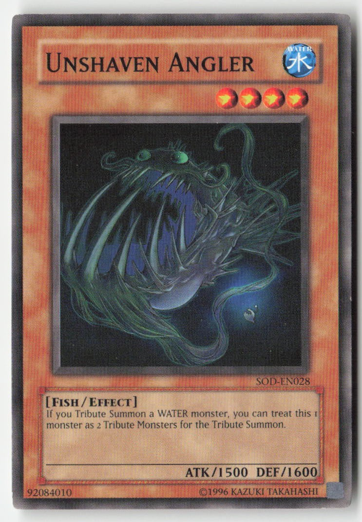 Unshaven Angler SOD-EN028 Unlimited Common Moderately Played