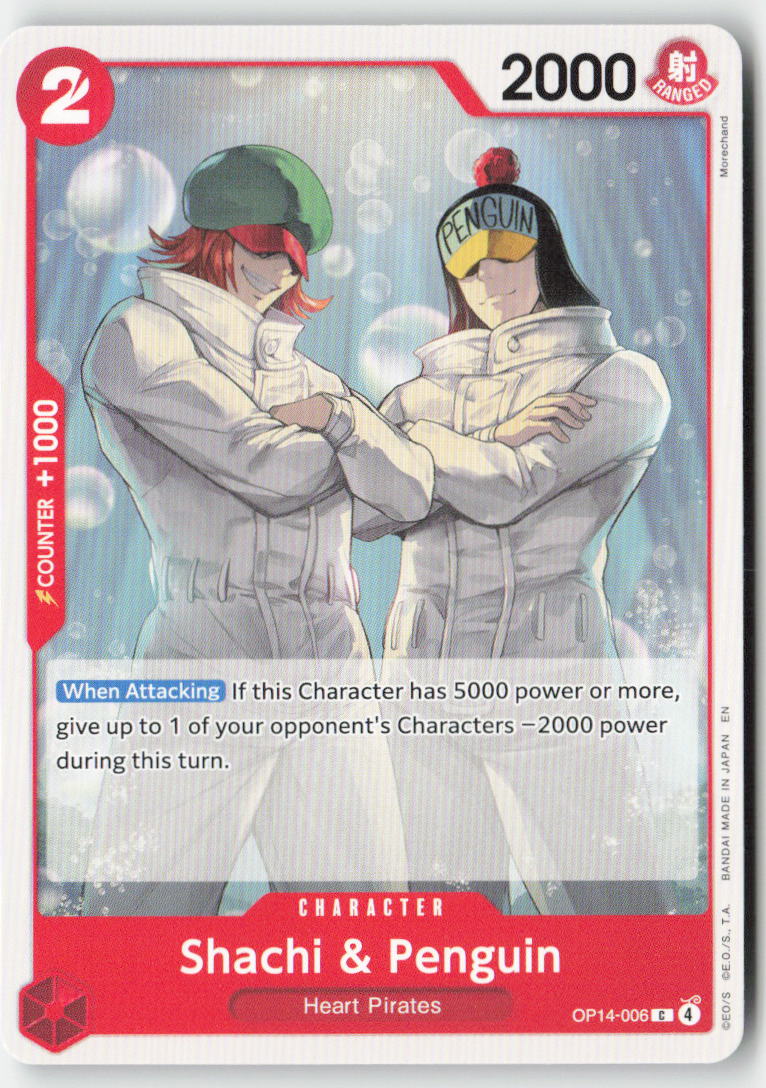 Shachi & Penguin OP14-006 Normal Common Lightly Played