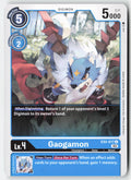 Gaogamon EX4-017 Normal Common Lightly Played