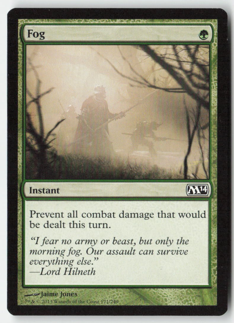 Fog M14 171 Common Moderately Played, Front
