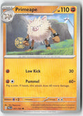 Primeape 107/193 Regular Paldea Evolved Moderately Played