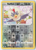 Rufflet 136/203 Reverse Holo Evolving Skies Moderately Played