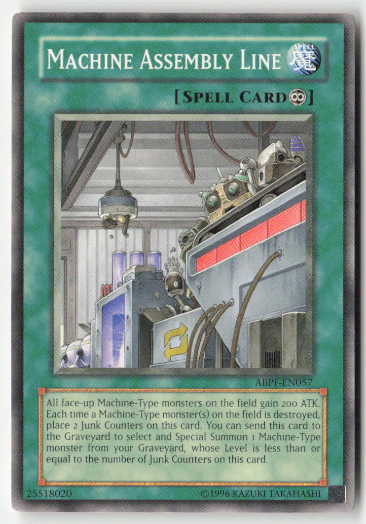 Machine Assembly Line ABPF-EN057 Unlimited Common Moderately Played